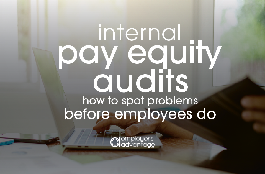 salary analysis or compensation data review by HR business partner at Employers Advantage HR