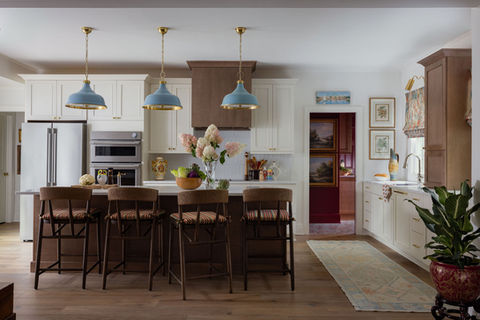 Open Living Plan by Alison Hall Architects