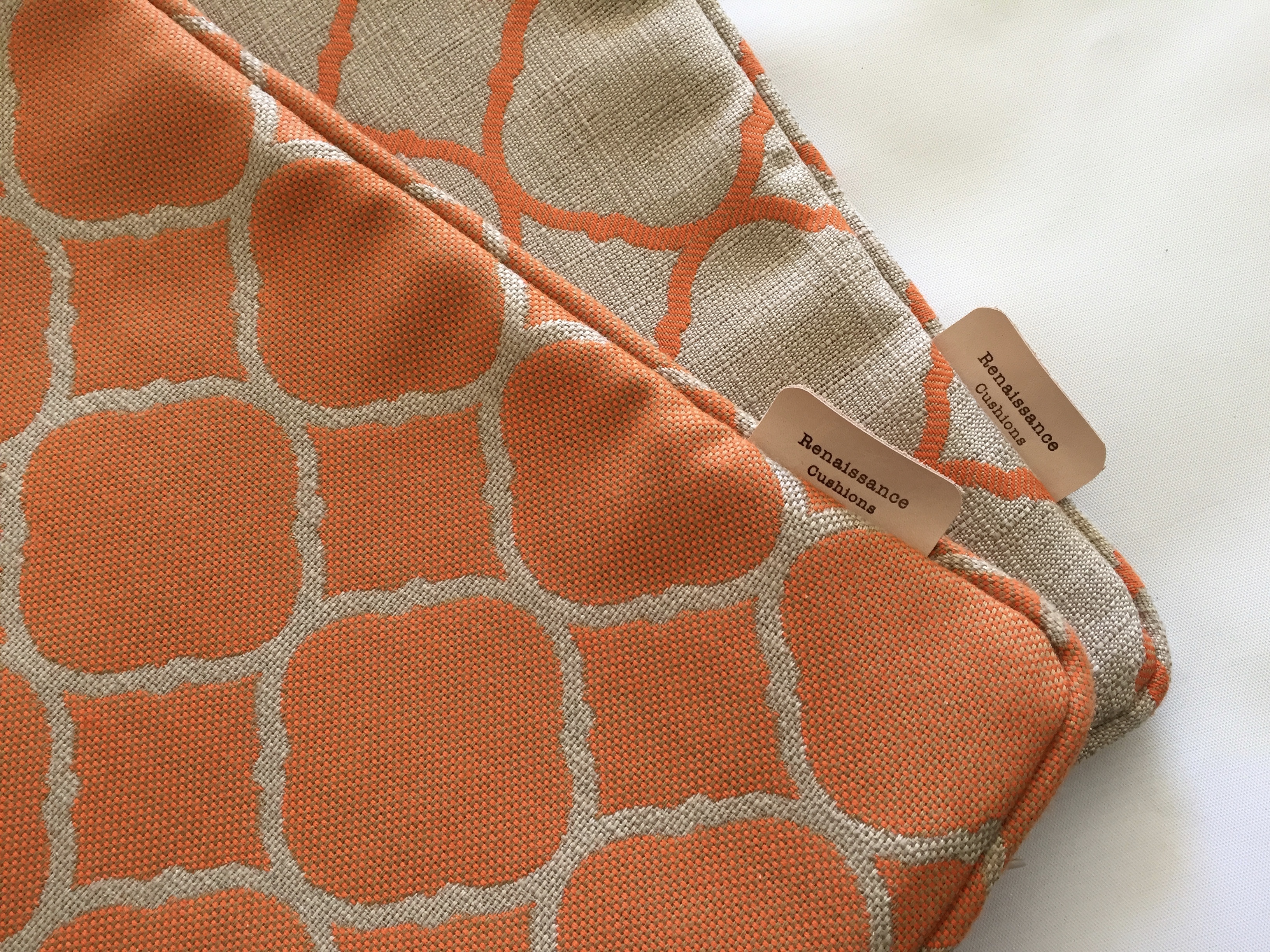 Outdoor sunbrella pillows