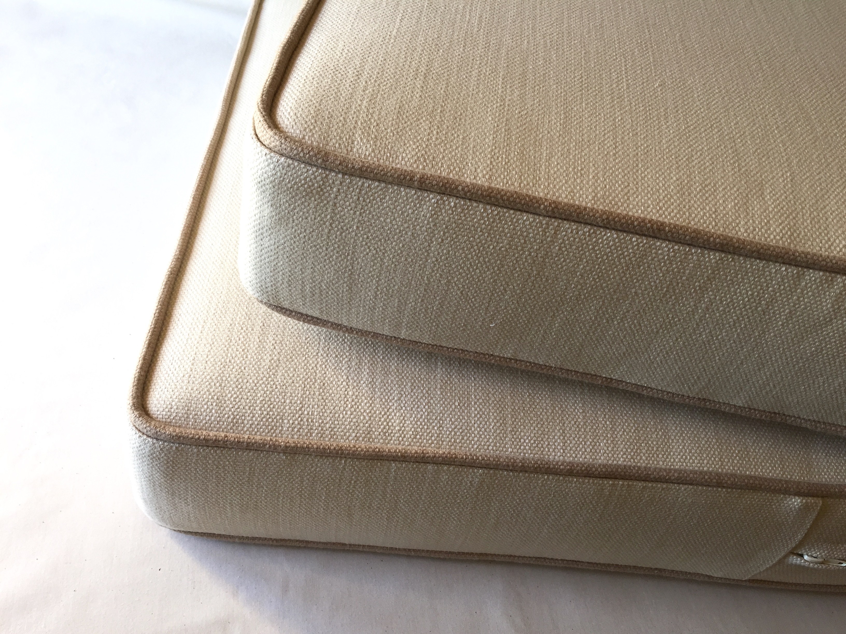 Window seat cushions