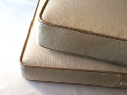 Window seat cushions