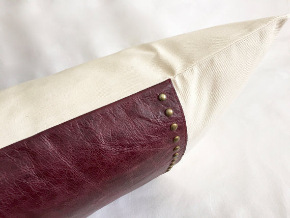 Thumbnail: burgundy pillows