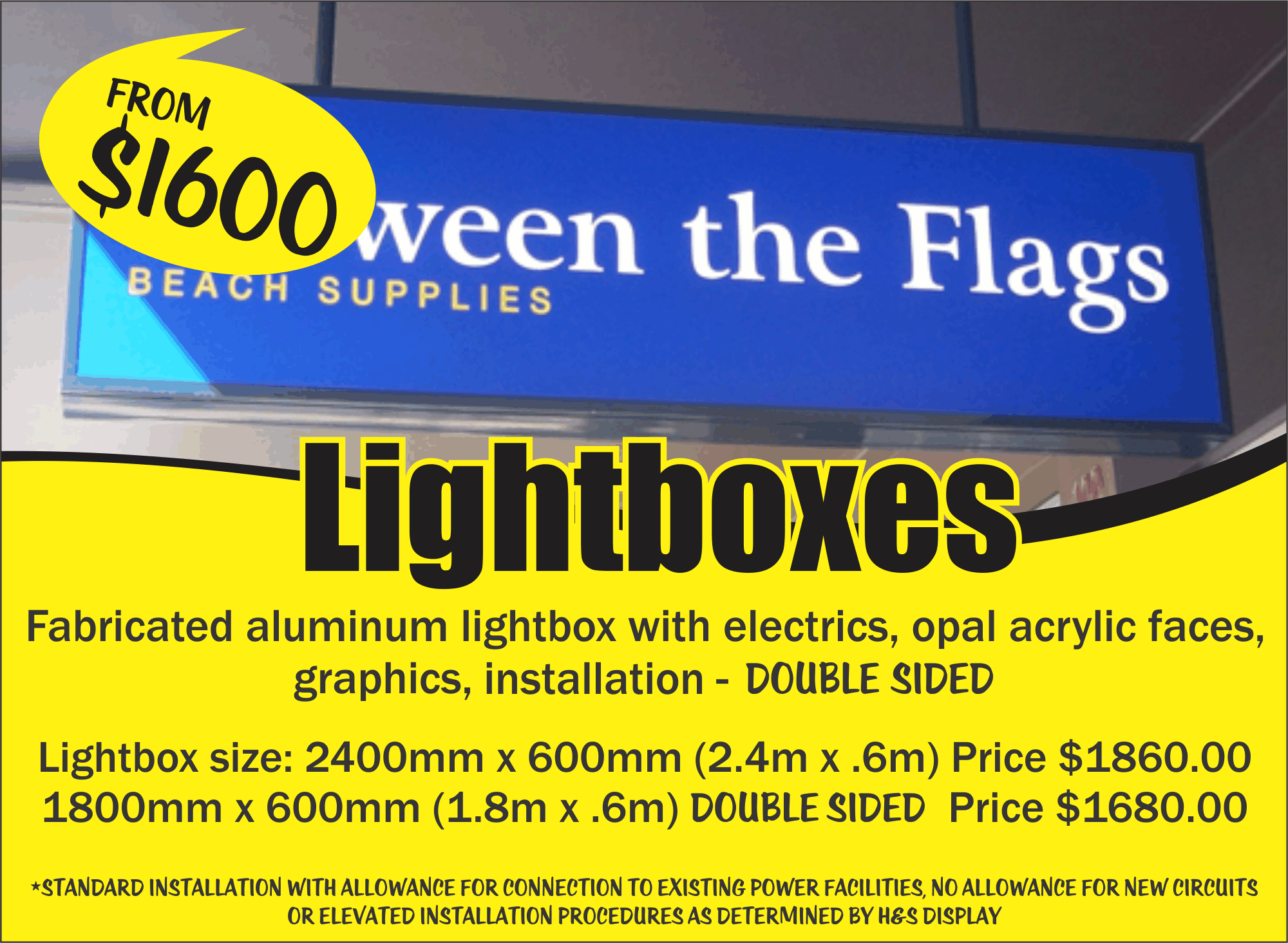 Cairns Signs Lightboxes LED