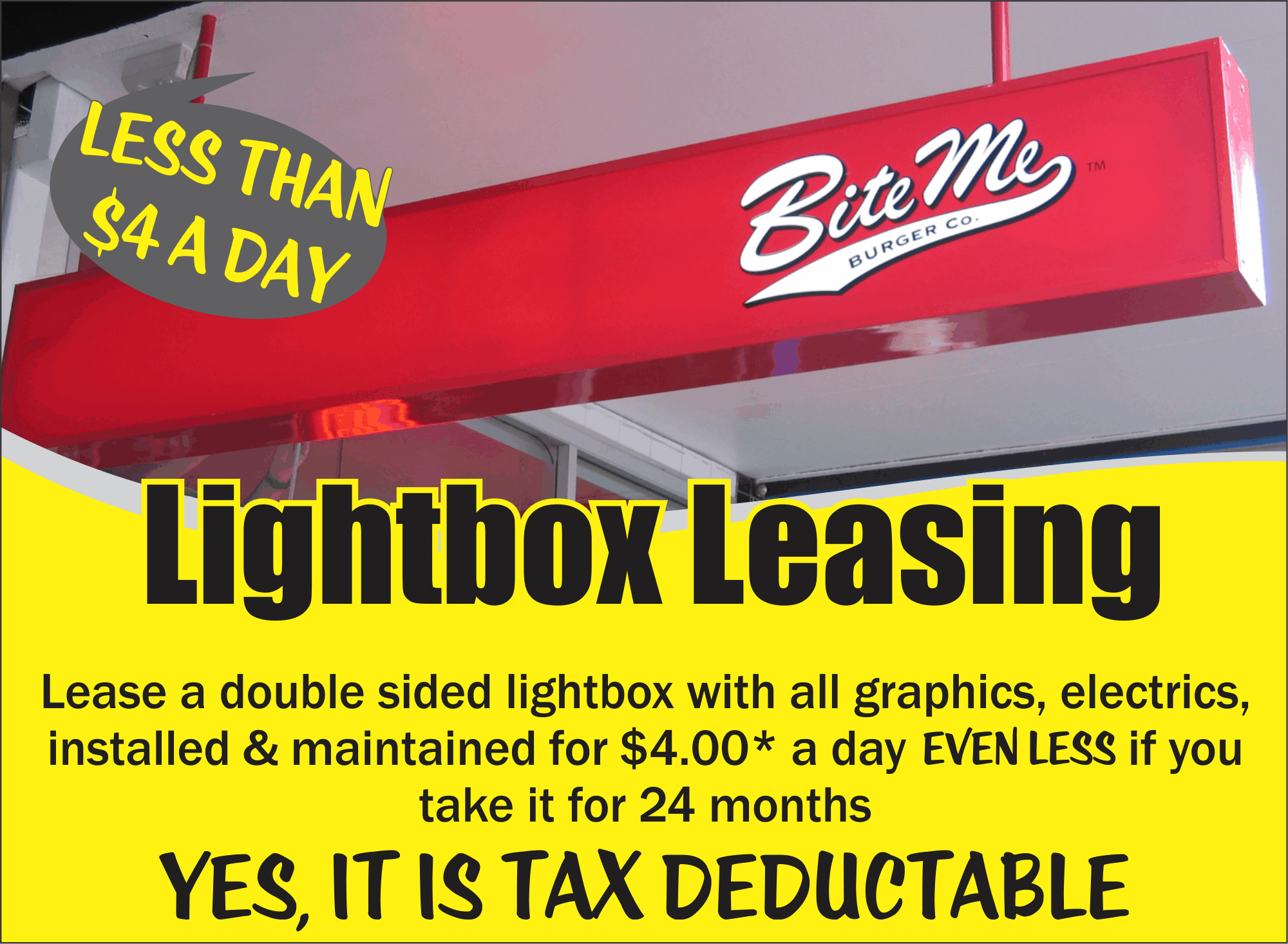 Cairns Signs Lightboxes / LED lights