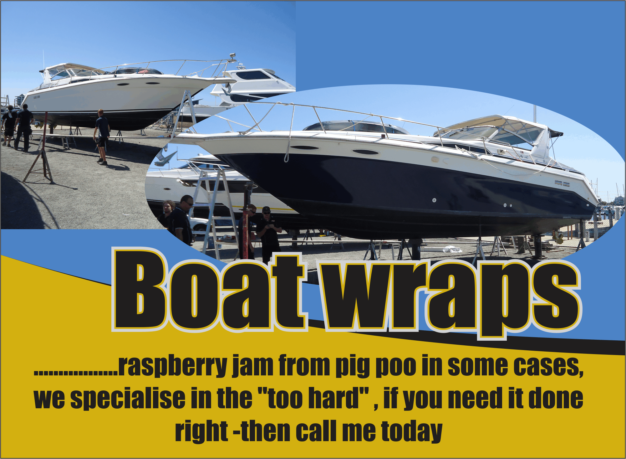 Cairns Signs Boat Wraps
