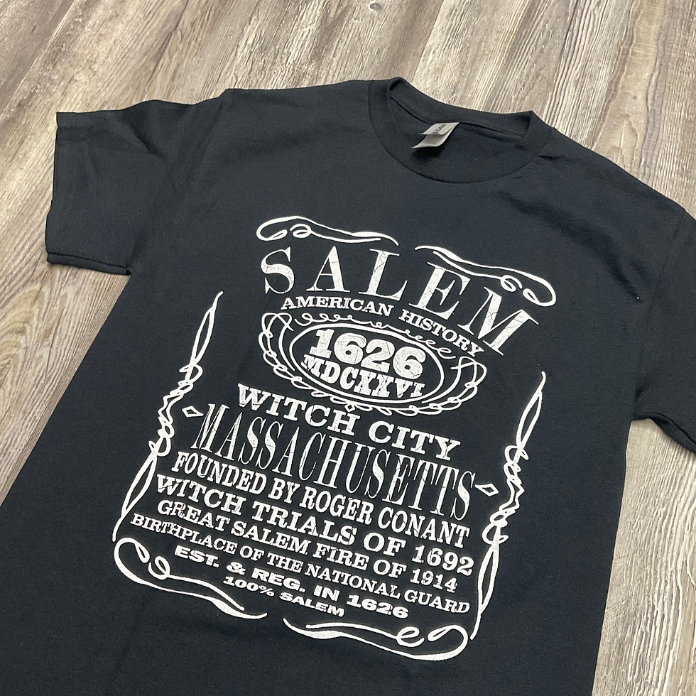 Salem, MA TShirts For Sale Get Your Salem TShirts Today!