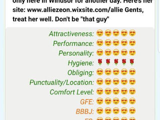 Escortbabylon.net, formal review of Allie Zeon from Kinkyhobbiest