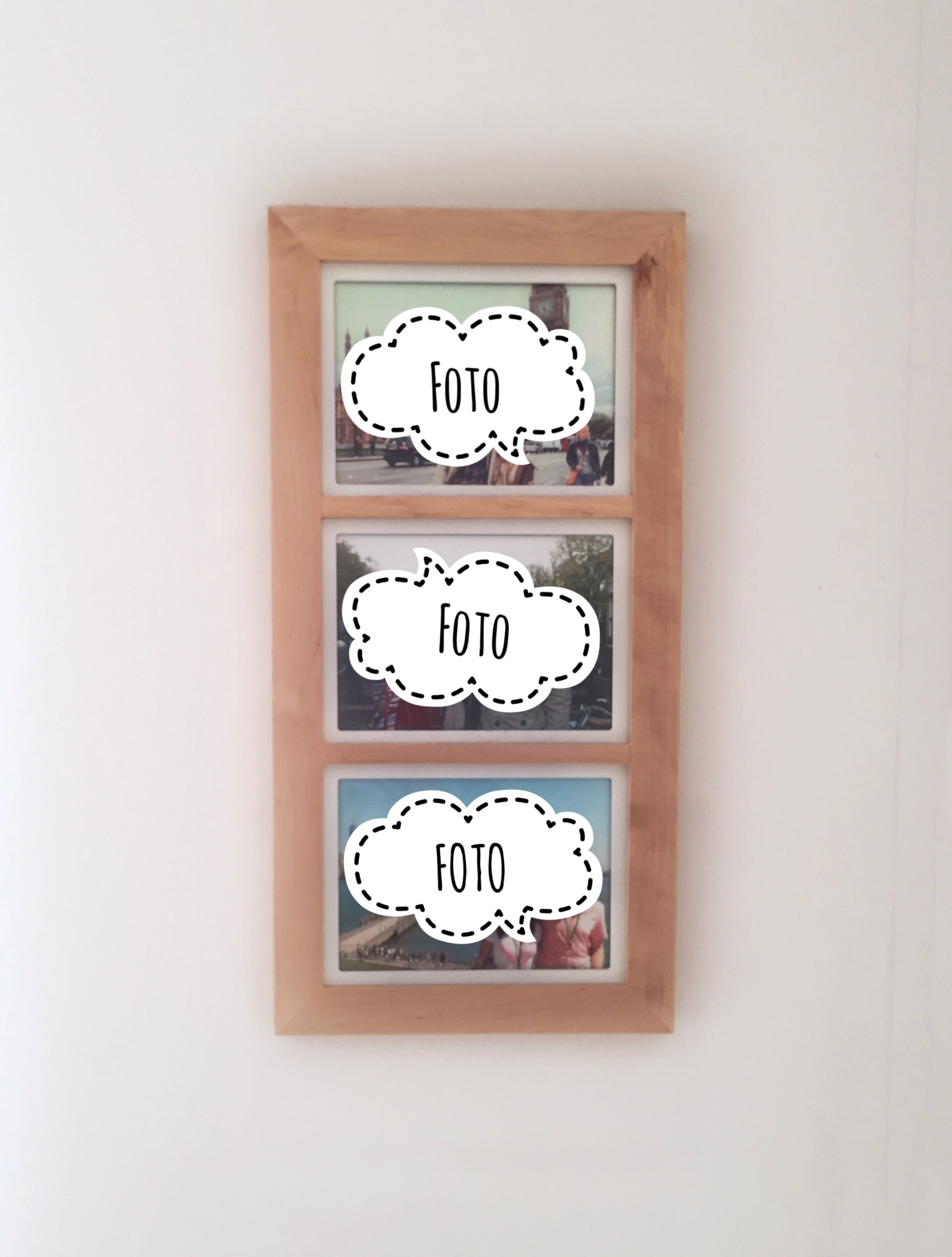 Portaretrato 3 fotos de 17x12