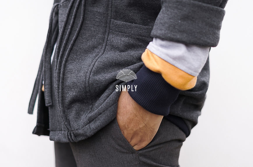 A minimalist outer-wear for men and women from simply outfit a local brand based in Bandung