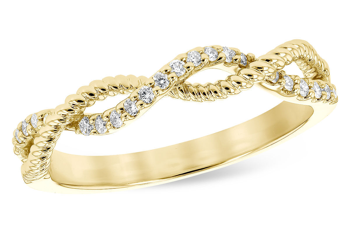 14K Yellow Gold Diamond Ring