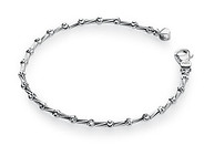Officina Bernardi Silver Bracelet, Tube
