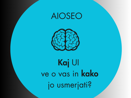 AIOSEO je nova generacija SEO optimizacije, prilagojena iskalnikom z umetno inteligenco (npr. ChatGPT, Gemini, Perplexity, Copilot …). Ne optimizira več samo za Google, temveč za to, kako AI modeli razumejo, povzemajo in navajajo informacije o tvoji blagovni znamki.
