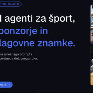 AI agenti v praksi: od marketinških procesov do sponzorskih predlogov