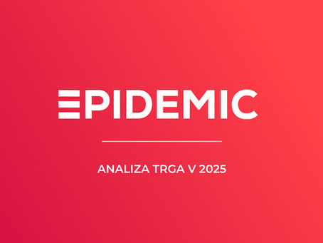 Epidemic poglobljena analiza slovenskega trga v 2025. 