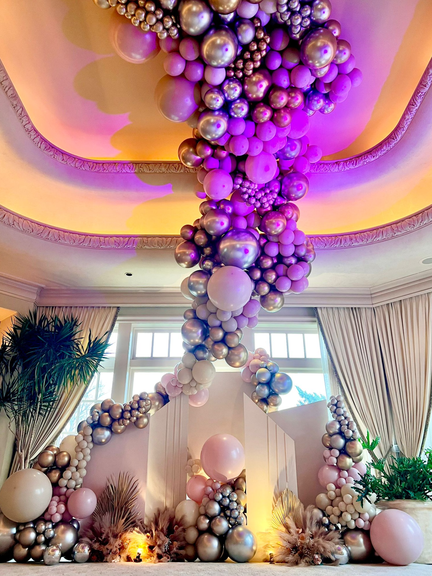 Decor installation example