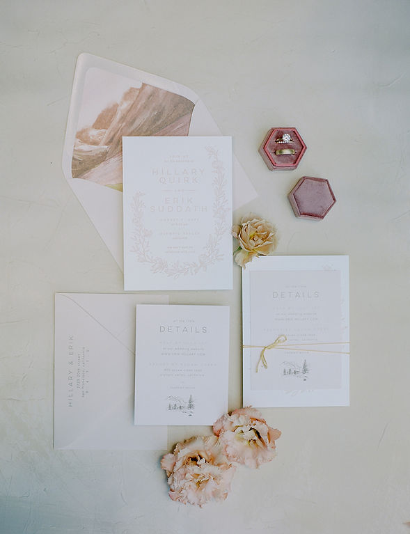 Invitation Suite Zuri Floral Design