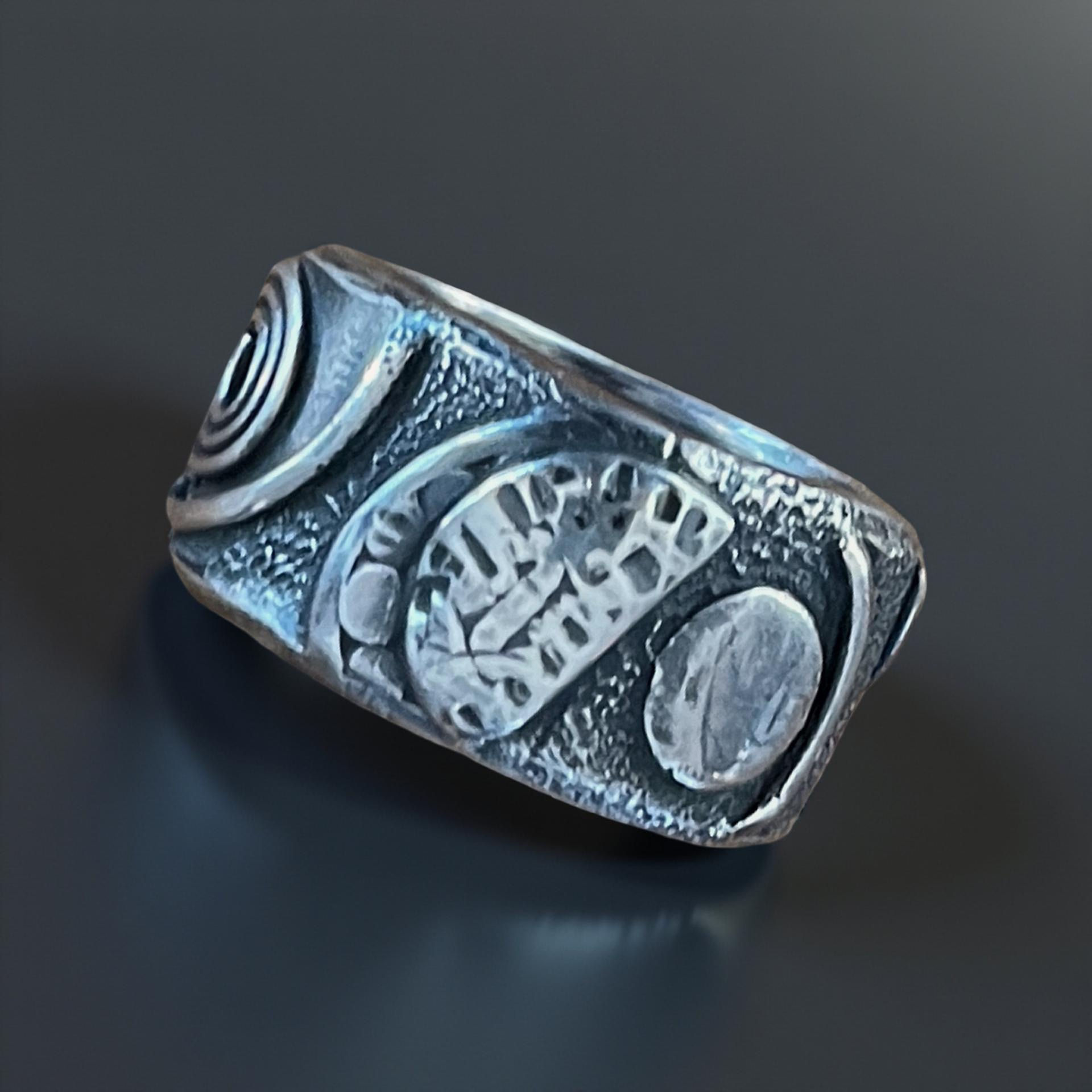 Chunky Geometric Sterling Band