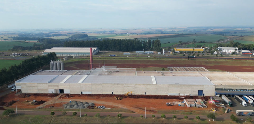 Fundação para a ampliação da fábrica de macarrão da Semi - Indústria de alimentos.