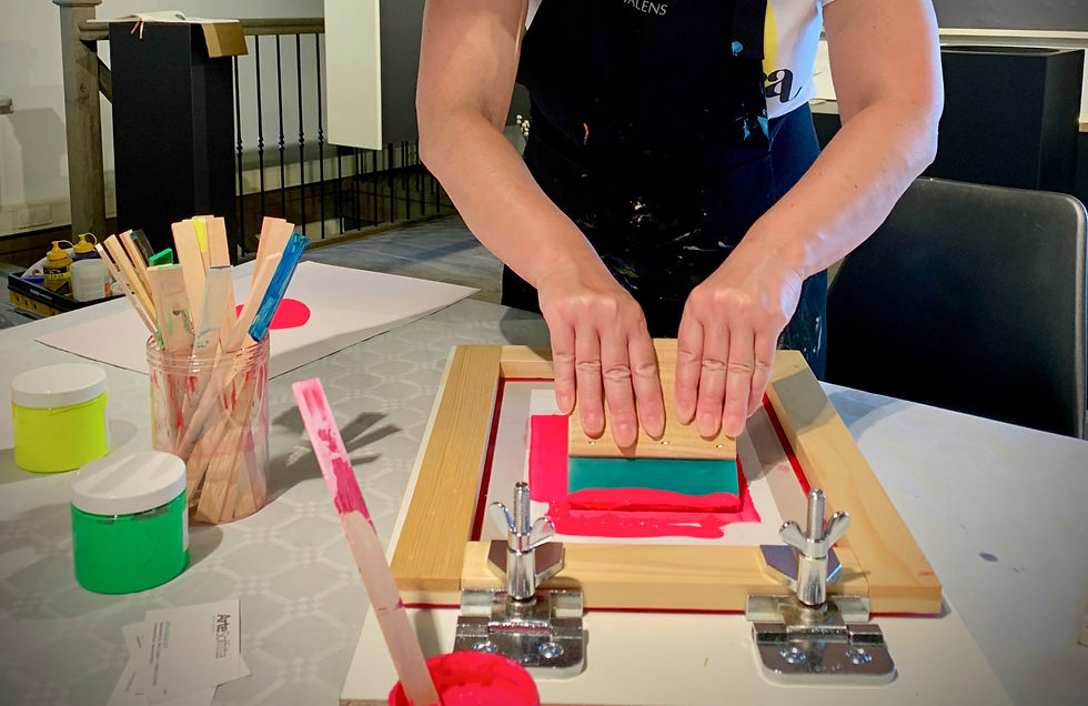 workshop zeefdrukken