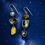 Thumbnail: Asymmetrical Galaxy Earrings