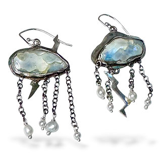 Storm Cloud Earrings