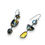 Thumbnail: Asymmetrical Galaxy Earrings