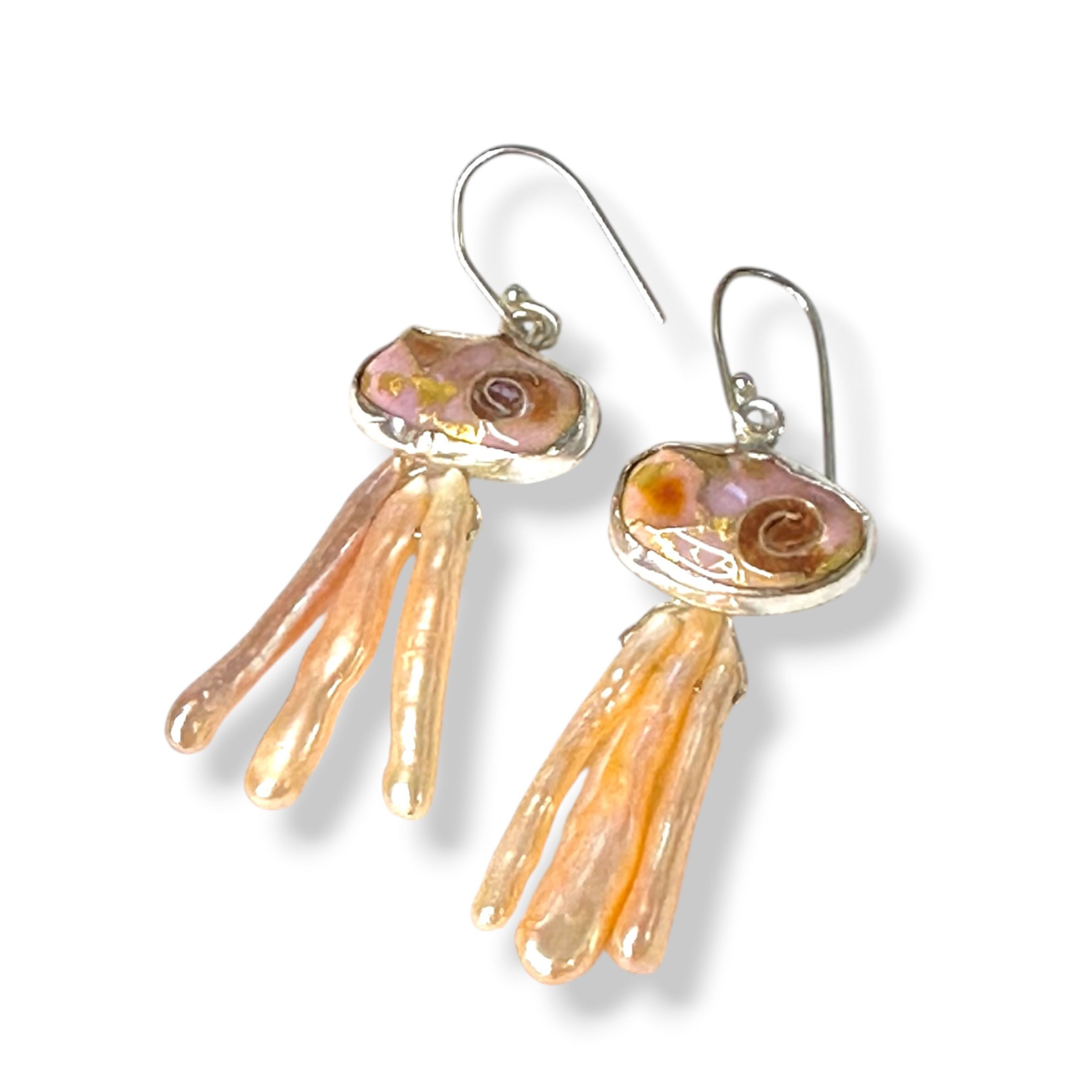 Sandshell Whisper Dangles