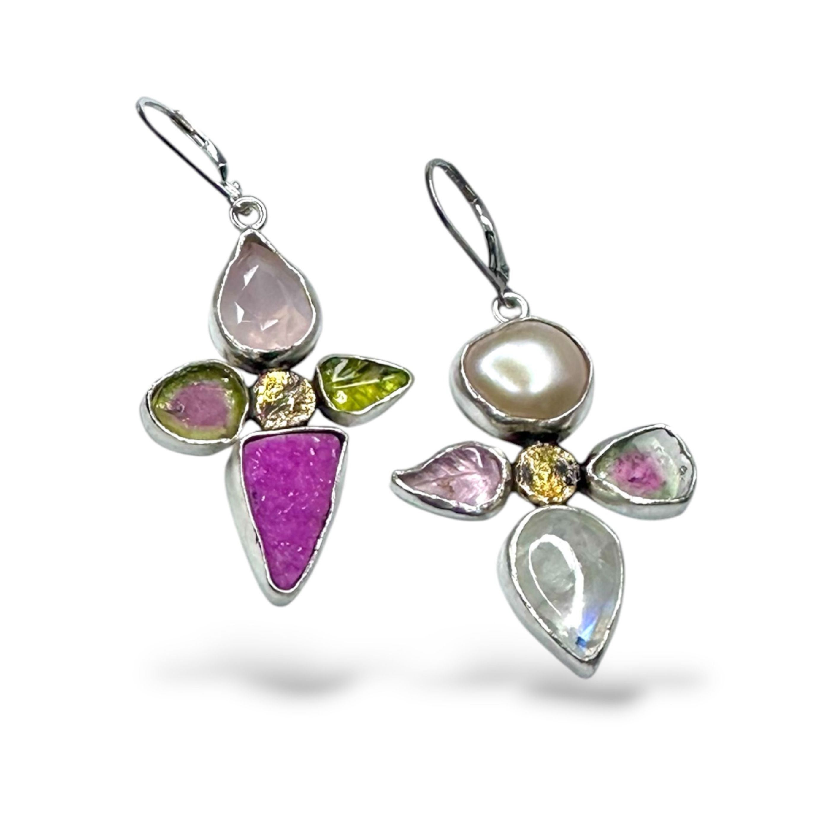 Dancing Fairy Asymmetrical Earrings