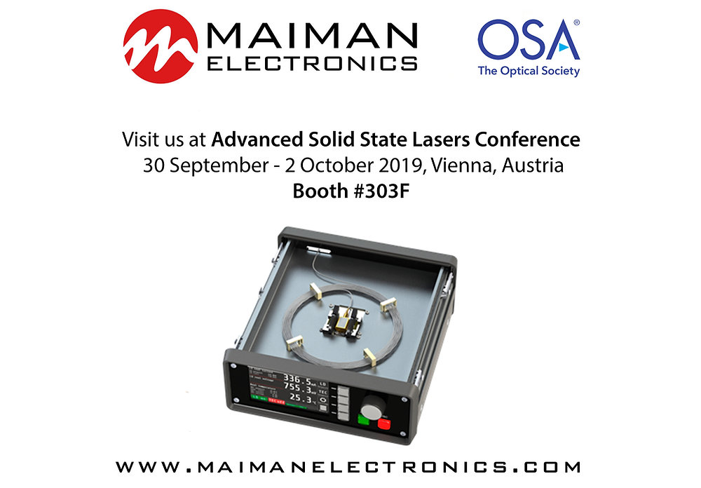 Invitation For The Advanced Solid State Lasers Conference In Vienna Invitation for the advanced solid state lasers conference in vienna