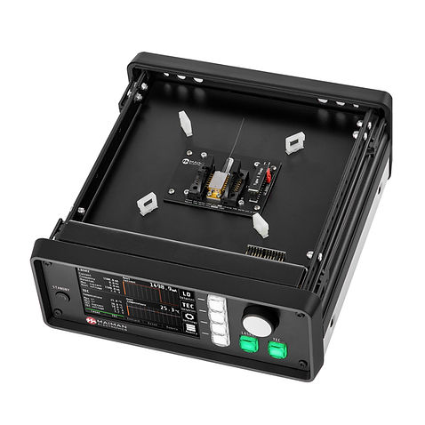 Der Mann mitder MaschineDROID M4 電動フェーダー Benchtop Laser Diode/TEC Controller up to 3000 mA MBL1500A