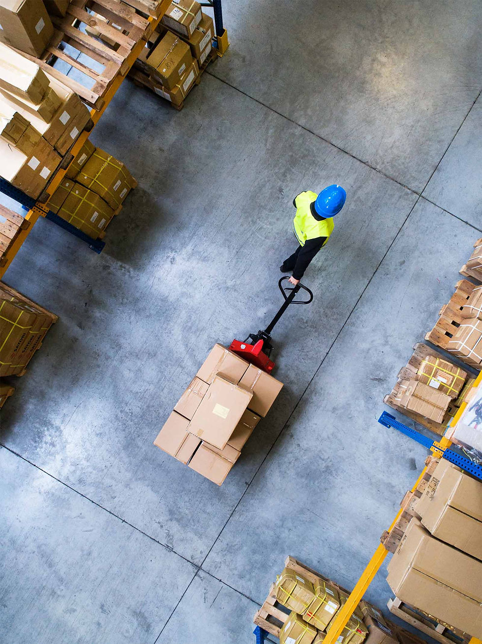 EHS training on the warehouse floor, and for manufacturing, distribution, and supply chain businesses who need safety and human health