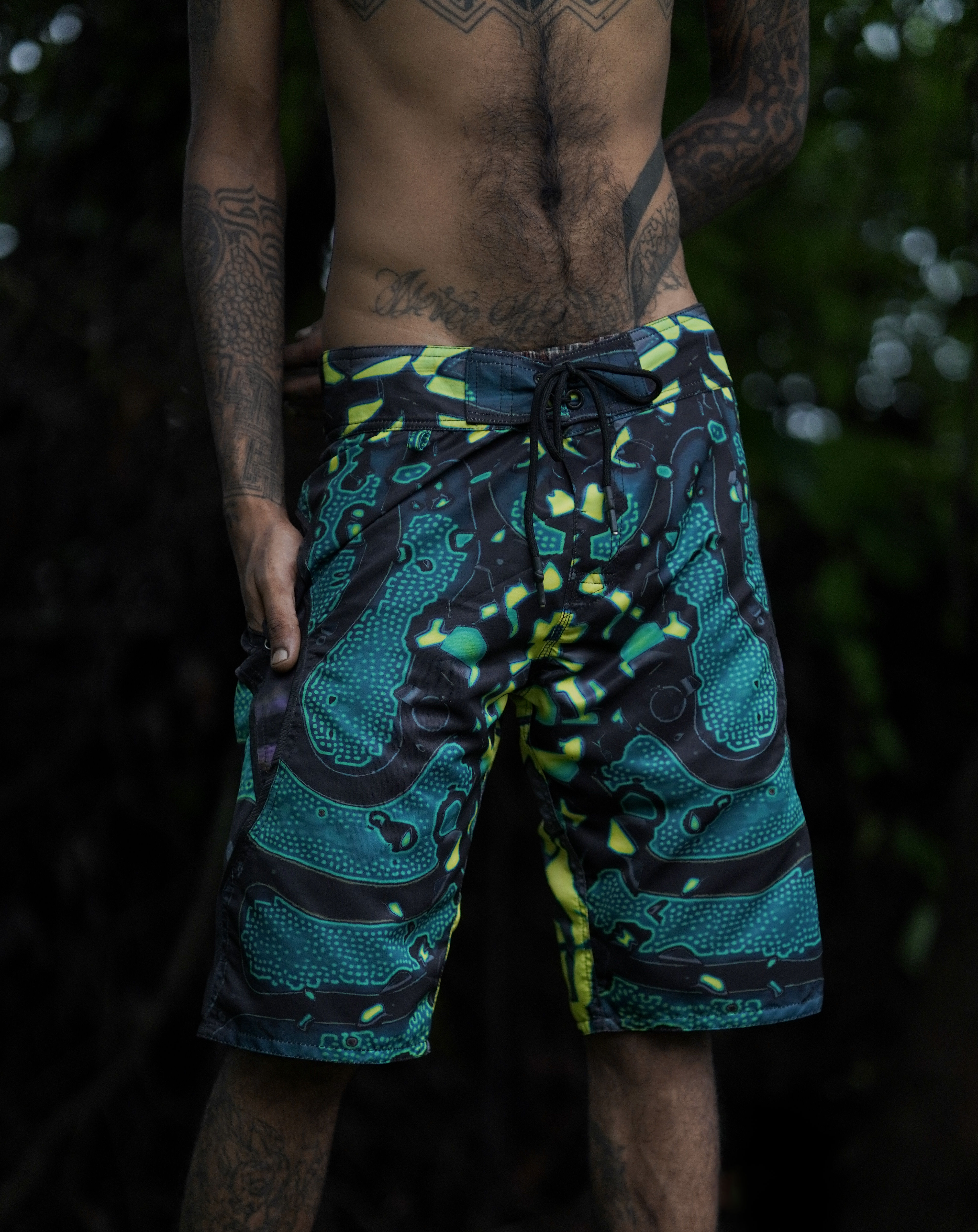 Green Wizard- Men's Swim Shorts