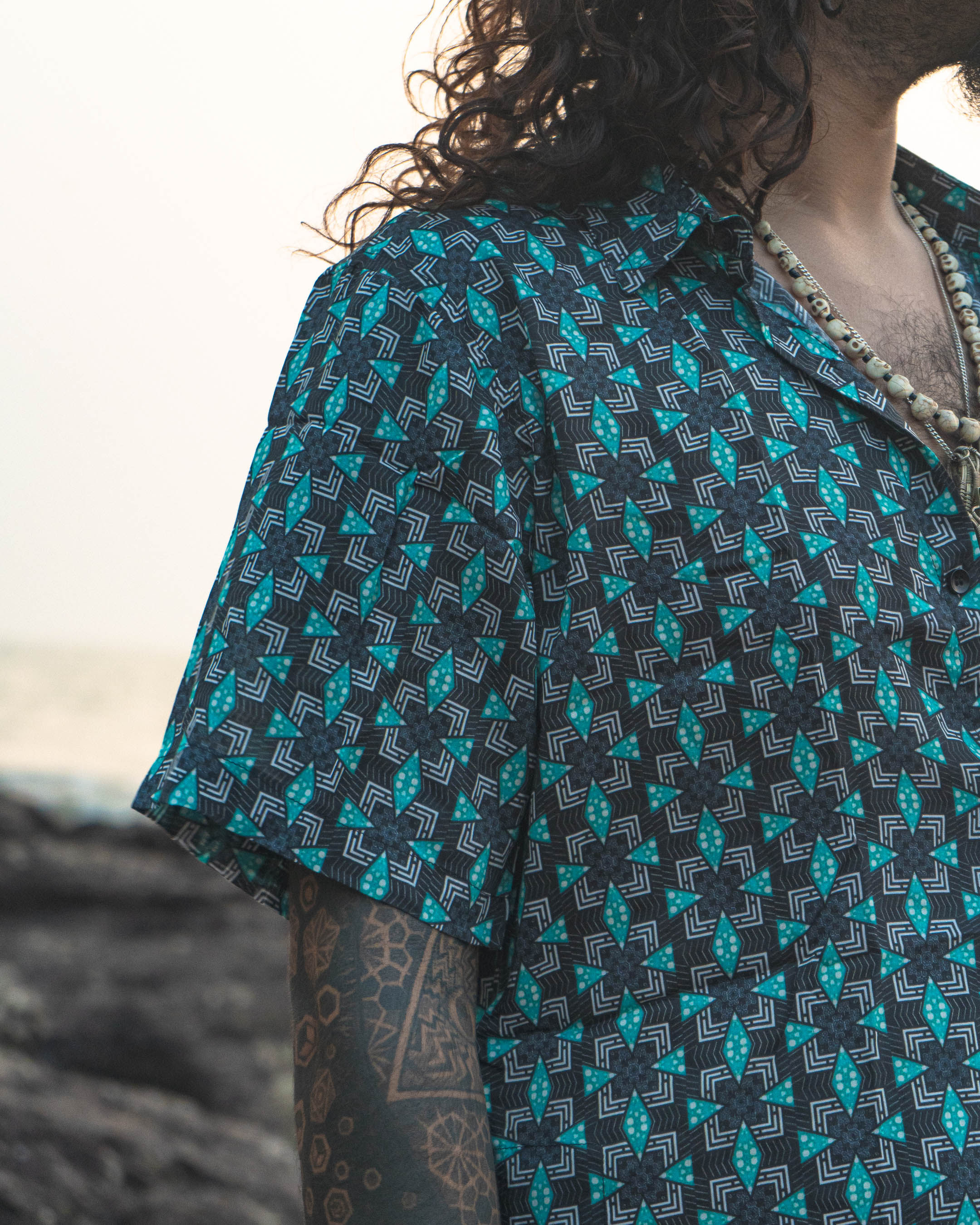 Pebble Daze - Bamboo Men's Short Sleeve Shirts