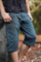 Straight front view of the cotton short