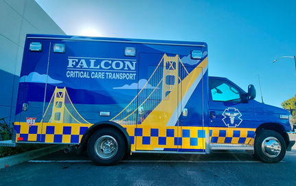 Ambulance Graphics and Wrap with Vinyl Decals