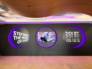Custom Vinyl Lettering and Graphics for Dolby