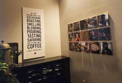 Peets Custom Art Retail Panels