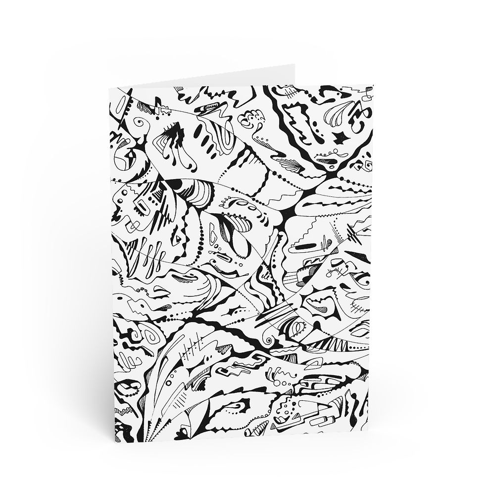Doodle Art Card #81211-56