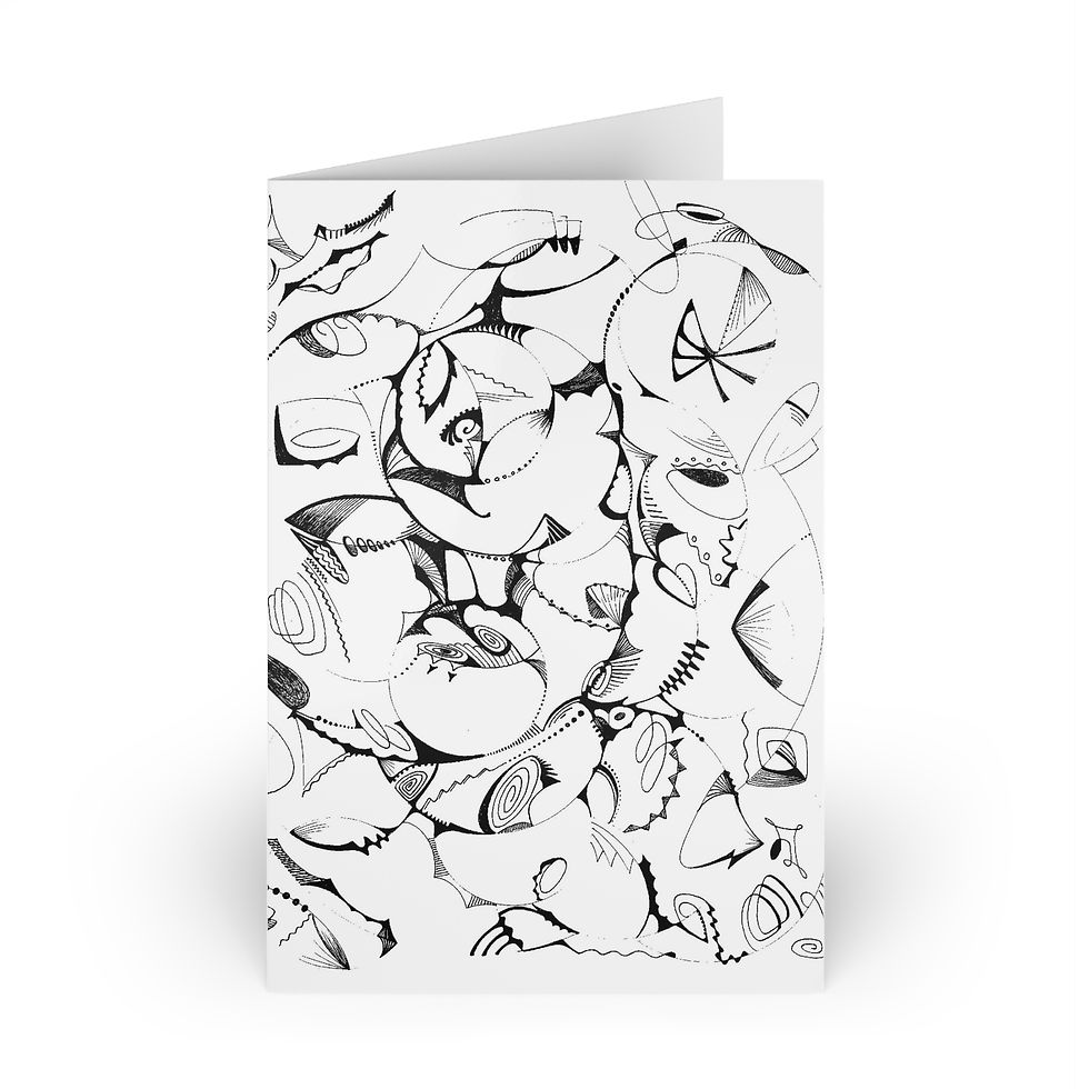 Doodle Art Card #81211-37