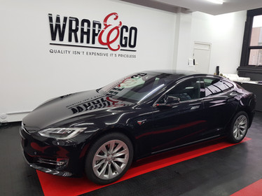 Tesla Model S Carwrap