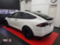 Carwrap Tesla Model X Remklauwen verven