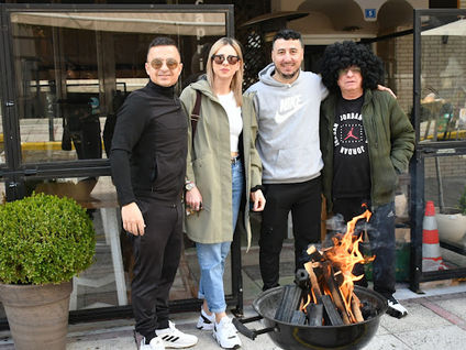  Ξεκίνησε με πολύ κέφι η εκδήλωση της Τσικνοπέμπτης στην Αριδαία