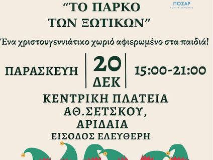 Εκδηλώσεις Χριστουγέννων στην Αριδαία