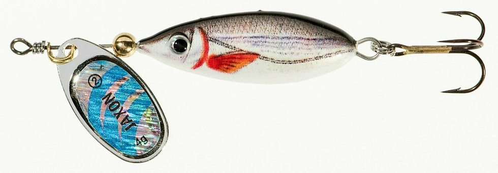 Miniaturbild: Wobbler Spinner Hybrid Raubfischköder JAXON Holo Select Virtus 3,5cm 5g