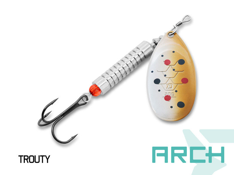 Trouty Übersicht Spinner Delphin ARCH 4g - Gr. 1