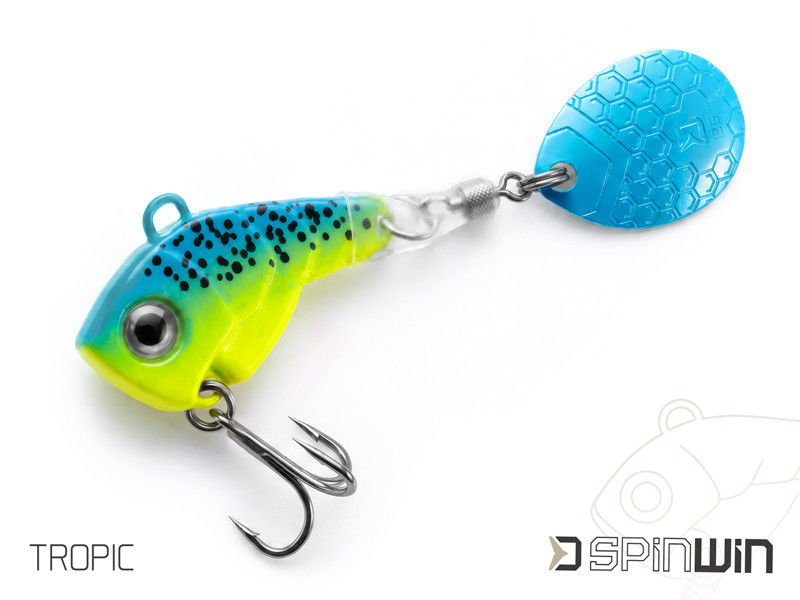 Tropic Tail Spinner Vibrationsköder Delphin SpinWIN