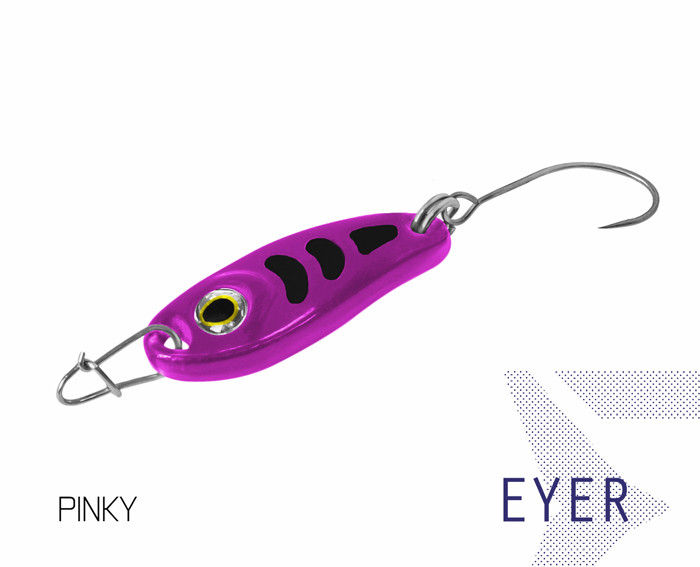 Miniaturbild: Pinky Forellen Spoon 3g Haken Gr. 8 Delphin EYER