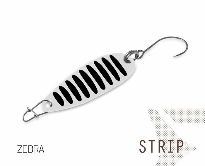 Miniaturbild: Zebra Forellen Spoon 2g Haken Gr.8 Delphin STRIP