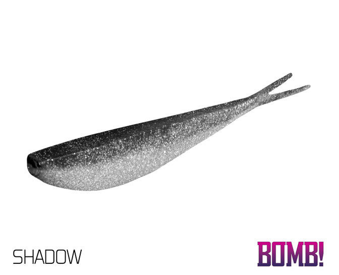 Miniaturbild: Shadow Drop Shot Gummiköder Gummifisch No Action Shad Delphin BOMB! D-Shot 8,5cm