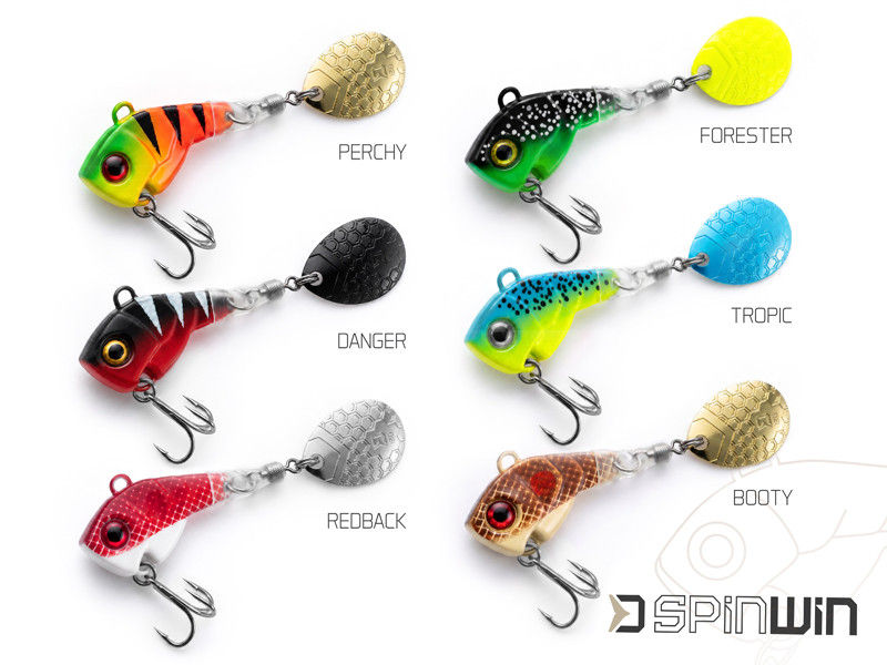 Übersicht Tail Spinner Vibrationsköder Delphin SpinWIN